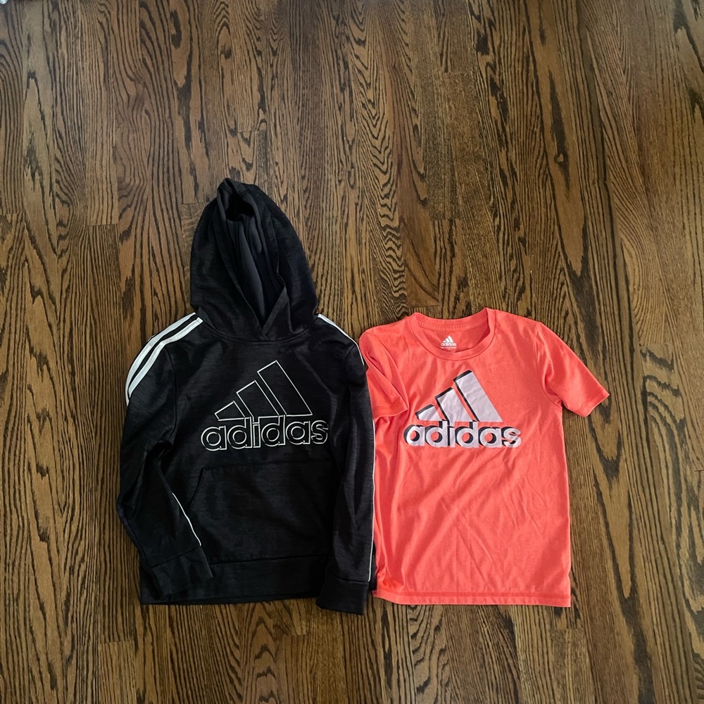Boys Adidas Hoodie and Sweatshirt Youth Small